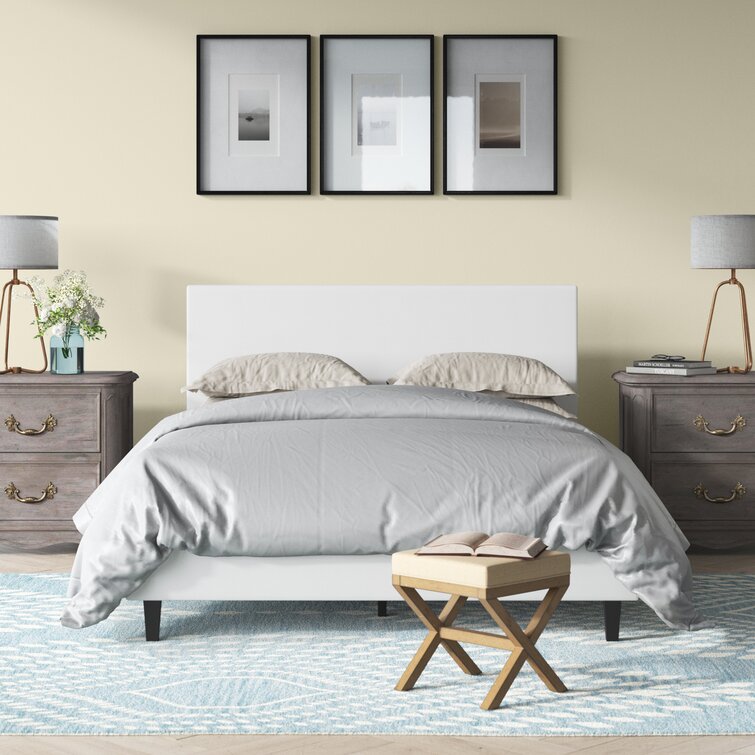 Valle upholstered store platform bed